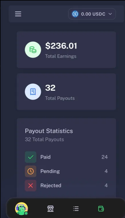 Clipstake earning proof 9