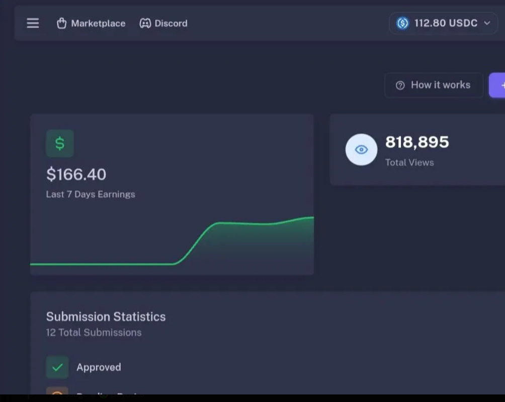 Clipstake earning proof 7